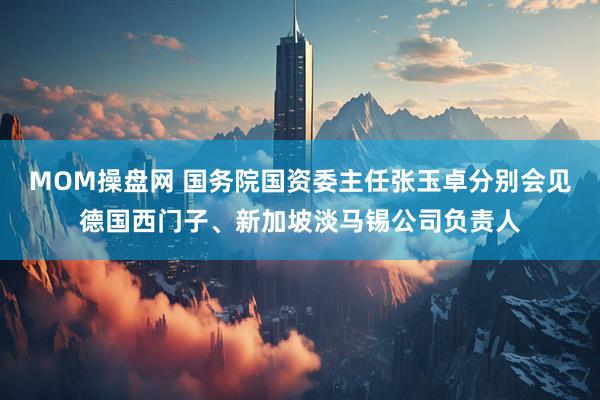 MOM操盘网 国务院国资委主任张玉卓分别会见德国西门子、新加坡淡马锡公司负责人