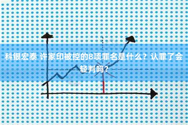 科银宏泰 许家印被控的8项罪名是什么？认罪了会轻判吗？