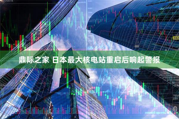 鼎际之家 日本最大核电站重启后响起警报