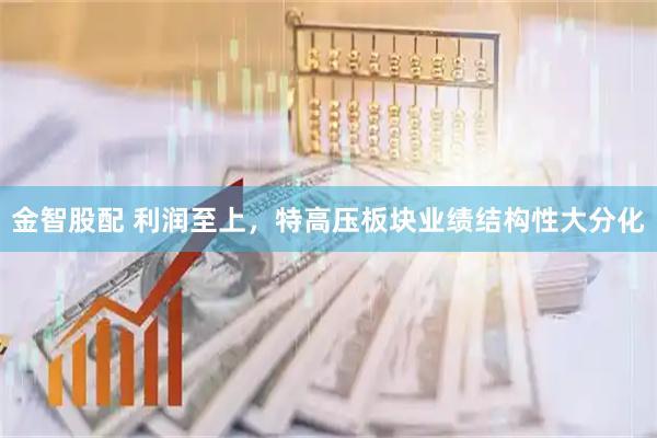 金智股配 利润至上，特高压板块业绩结构性大分化